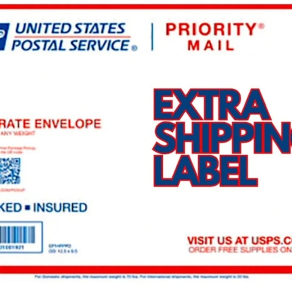 USPS Priority Mail Shipping Label